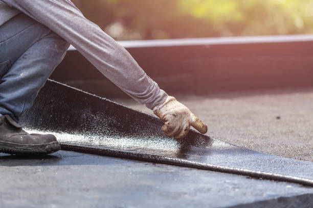 Professional Crawl Space Encapsulation technician working in Troy, NY